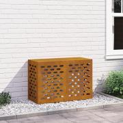 vidaXL Luftkonditioneringsskydd 90x40x60 cm väderbeständigt stål