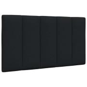 vidaXL Dyna till huvudgavel svart 90 cm tyg