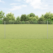 vidaXL Hönsnätstaket Set med 2 Galvaniserat stål 25 x 1 m Hållbart