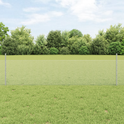 vidaXL Stängselstolpar 5 st U-Kanal 60 cm Galvaniserad stål