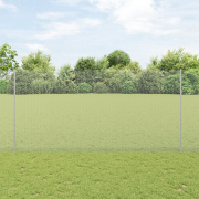 vidaXL Staketstolpar 22 st U-Kanal 150 cm Galvaniserat Stål