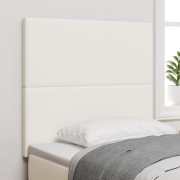 vidaXL Sänggavlar Enkel Design Grädde 100 cm Manchester