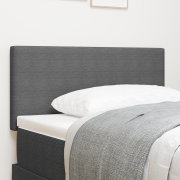 vidaXL LED Sänggavel enkel design ljusgrå 100 cm manchestertyg