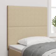 vidaXL LED Huvudgavel Belysning Grön Grå 90 cm Viskosafiber