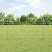 vidaXL Fältstängsel 1.6x25 m Galvaniserat stål