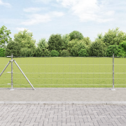 vidaXL Fältstängsel 0,8x25 m Galvaniserat Stål