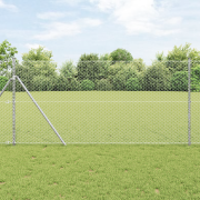vidaXL Hexagonstängsel 1,2x100 m Galvaniserat Stål