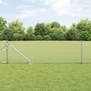 vidaXL Hexagon Stängsel 0.6x10 m Galvaniserat Stål