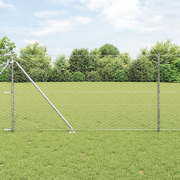 vidaXL Hexagonstaket 1,2x10 m Galvaniserat Stål