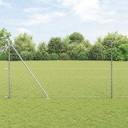 vidaXL Sexkantigt Stängsel 1.6x100 m Galvaniserat Stål