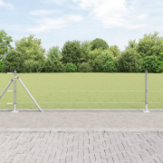vidaXL Hexagonstängsel 0.6x10 m Galvaniserat Stål