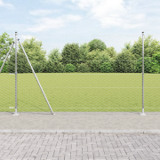 vidaXL Hexagonstaket 1.4x25 m Galvaniserat stål