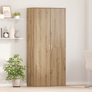 vidaXL Högskåp Hantverksmässig Ek 80x39x178 cm Konstruerat trä
