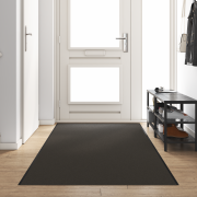vidaXL dörrmatta som går att tvätta, antracit, 120x350 cm