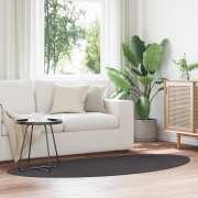 vidaXL Matta "HUARTE" Kort Lugg Mjuk och Tvättbar Antracit 100x200 cm