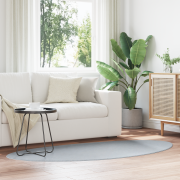 vidaXL Matta "HUARTE" Kort Lugg Mjuk och Tvättbar Grå 100x200 cm