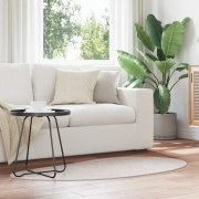 vidaXL Områdesmatta Sand 80x150 cm Polyester Halkfri
