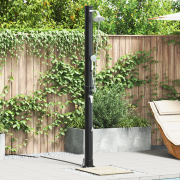 vidaXL Utomhus SolDuschen med Handhållet Duschhuvud 217 cm 20 L