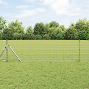 vidaXL Euro-stängsel 0.4x10 m Galvaniserat stål