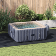 vidaXL Rektangulärt Poolöverdrag Svart Plast 420 x 220 cm Poolöverdrag