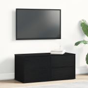 vidaXL TV-bänk Artisan Ek 80x34x35,5 cm Trä
