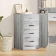 vidaXL Sideboard grå sonoma 40x41x75 cm konstruerat trä