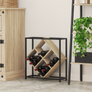 vidaXL Vinhylla Sonoma Ek 51x18x52,5 cm Konstruerat Trä