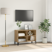 vidaXL TV-bänk Artisan-ek Artisan-ek Konstruerat trä Medium TV-bänk
