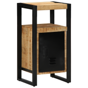 vidaXL Badrumsskåp 40x35x75 cm Massivt Trä Grovt Mangoträ