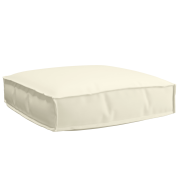 vidaXL Palldyna för sits Kräm 60 x 60 x 12 cm Oxford tyg