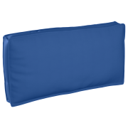 vidaXL Pallkudde för Sitt-/Ryggstöd Kungligt Blå 120x60x12 cm Oxford T...