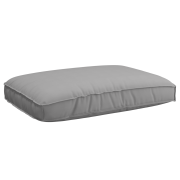 vidaXL Palettkudde för sittplats Grå 120x80x12 cm Oxford tyg