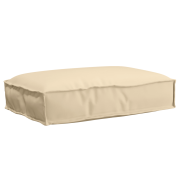 vidaXL Pallkudde för Sitt Beige 60x40x8 cm Oxford Tyg