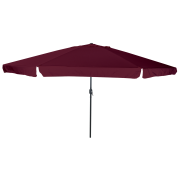 vidaXL Solparasoll ø395x245 cm Bordeaux