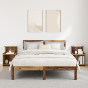 vidaXL Sängskåp 2 st Gammalt Trä 40x35x60 cm Konstruerat Trä