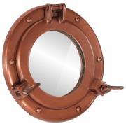 vidaXL Väggspegel Ø23 aluminium och glas