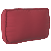 vidaXL Pallkudde för Ryggstöd Vinröd 70x40x12 cm Oxford Tyg