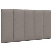 vidaXL Headboard Cushion "Hanko" Taupe 90 cm Fabric