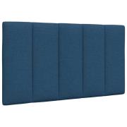 vidaXL Headboard Cushion "Hanko" Blue 90 cm Fabric