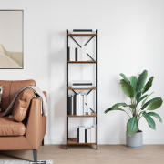 vidaXL Bokhylla Gammalt trä 40 x 30 x 153 cm Konstruerat trä