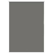 vidaXL Rullgardin mörkläggning grå 105x175 cm tyg bredd 100,7 cm