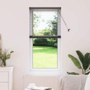 vidaXL Persienner Svart 130 x 60 cm Aluminium