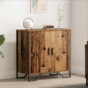 vidaXL Sideboard Gammalt trä 78 x 35 x 74.5 cm