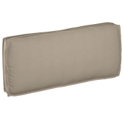vidaXL Palldyna för sits / ryggstöd Taupe 120 x 50 x 12 cm Oxford tyg