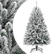 vidaXL Plastgran med snö gångjärn 150 cm