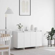 vidaXL Sideboard Vit 120 x 41 x 75 cm Konstruerat trä