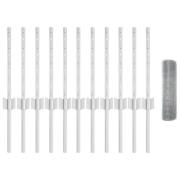 vidaXL Staket med stolpar Silver 0.4 x 25 m Stål