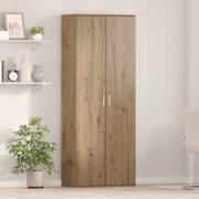 vidaXL Högskåp artisan ek 70 x 35 x 180 cm Konstruerat trä