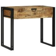 vidaXL Sovrumsbordsbord Brun 90 x 50 x 75 cm Massivt Mangoträ