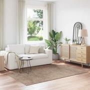 vidaXL Anti-glid Shaggy Matta Brun 160 x 230 cm PP